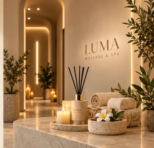 Топла визуелна поставка за spa rituals и основни facial treatments